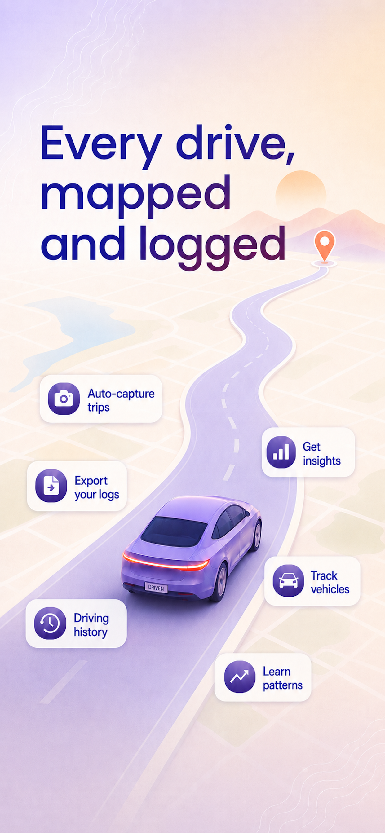 Every drive, mapped and logged