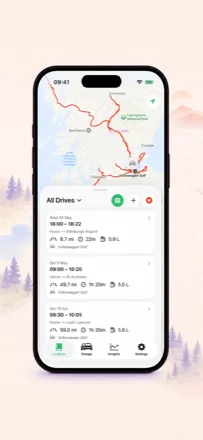 Your mapped logbook of every drive