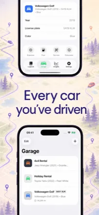 Every car you've driven, in one garage