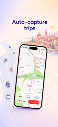 Trips captured automatically as you drive