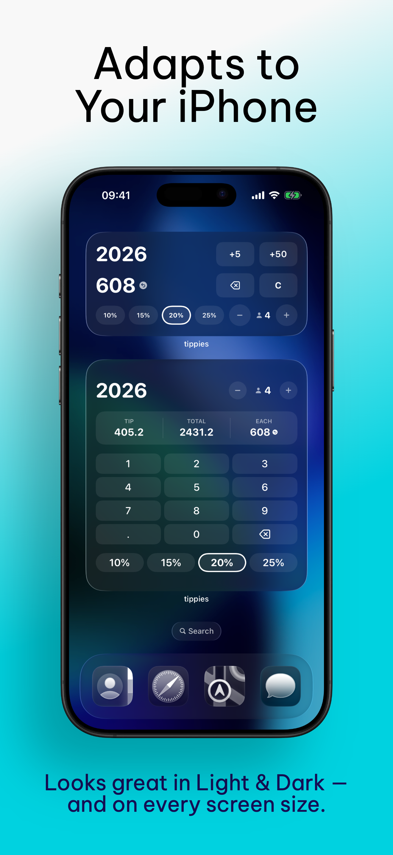 Light and Dark mode support